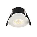 Indbygnings loftlampe LED MINI SPOT 30R 350MA flad, stiv, omskiftelig IP20, hvid dæmpbar
