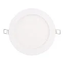 Indbygget downlight LED PANEL FLAT 145 R SCCT MP rund, CCT Switch, omskiftelig, multipower IP44, hvid 