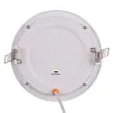Indbygget downlight LED PANEL FLAT 145 R SCCT MP rund, CCT Switch, omskiftelig, multipower IP44, hvid 