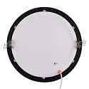 nobilé Indbygget downlight LED PANEL FLAT 225 R SCCT MP flad, omskiftelig, multipower IP44, sort 