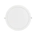recessed downlight LED PANEL FLAT 300 R 840 350MA PRISM round, UGR < 19, excl. LED driver IP20, white dimmable