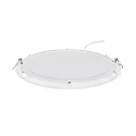 Indbygget downlight LED PANEL FLAT 300 R 830 350MA PRISM rund, UGR < 19, ekskl. strømforsyning IP20, mat, titan dæmpbar