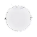 Indbygget downlight LED PANEL FLAT 300 R 830 350MA PRISM rund, UGR < 19, ekskl. strømforsyning IP20, mat, titan dæmpbar