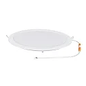 Indbygget downlight LED PANEL FLAT 300 R 830 350MA PRISM rund, UGR < 19, ekskl. strømforsyning IP20, mat, titan dæmpbar