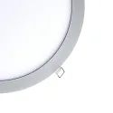 nobilé Indbygget downlight LED PANEL FLAT 300 R 830 350MA PRISM rund, UGR < 19, ekskl. strømforsyning IP20, mat, titan dæmpbar