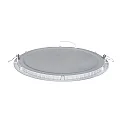nobilé Indbygget downlight LED PANEL FLAT 300 R 830 350MA PRISM rund, UGR < 19, ekskl. strømforsyning IP20, mat, titan dæmpbar