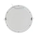 nobilé Indbygget downlight LED PANEL FLAT 300 R 830 350MA PRISM rund, UGR < 19, ekskl. strømforsyning IP20, mat, titan dæmpbar