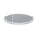 nobilé Indbygget downlight LED PANEL FLAT 300 R 830 350MA PRISM rund, UGR < 19, ekskl. strømforsyning IP20, mat, titan dæmpbar