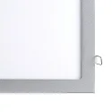 nobilé Indbygget downlight LED PANEL FLAT 300 Q 840 350MA PRISM firkantet, UGR < 19, ekskl. strømforsyning IP20, mat, titan dæmpbar