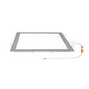 nobilé Indbygget downlight LED PANEL FLAT 300 Q 840 350MA PRISM firkantet, UGR < 19, ekskl. strømforsyning IP20, mat, titan dæmpbar