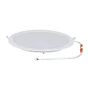 recessed downlight LED PANEL FLAT 300 R TUN 827-865 350MA PRISM round, tunable white, UGR < 19, excl. LED driver IP20