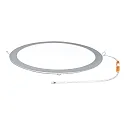 nobilé Indbygget downlight LED PANEL FLAT 300 R TUN 827-865 350MA PRISM rund, tunable white, UGR < 19, ekskl. strømforsyning IP20