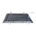 nobilé recessed downlight LED PANEL FLAT 300 Q TUN 827-865 350MA PRISM square, tunable white, UGR < 19, excl. LED driver IP20, mat