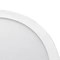 nobilé LED panel 300 R rund, UGR < 19, egnet til VDU-arbejdsstationer, dæmpbar 12W 1000lm 4000K CRI 80