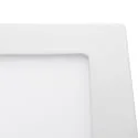 nobilé surface downlight LED PANEL FLAT 170 Q SCCT MP square, CCT Switch, switchable, multipower IP44, white 