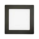 surface downlight LED PANEL FLAT 170 Q SCCT MP square, CCT Switch, switchable, multipower IP44, black 