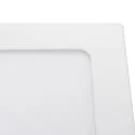 nobilé overflade downlight LED PANEL FLAT 220 Q SCCT MP firkantet, CCT Switch, omskiftelig, multipower IP44, hvid 