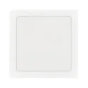 surface downlight LED PANEL FLAT 220 Q SCCT DIM C square, CCT Switch IP44, white dimmable