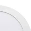 nobilé surface downlight LED PANEL FLAT 220 R SCCT DIM C round, CCT Switch IP44, white dimmable