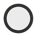 surface downlight LED PANEL FLAT 220 R SCCT DIM C round, CCT Switch IP44, black dimmable
