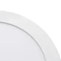 nobilé surface downlight LED PANEL FLAT 300 R SCCT DIM C round, CCT Switch IP44, white dimmable
