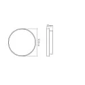nobilé overflade lampe WD 300 R MP SENSOR RF med sensor, CCT Switch, radio styrbar, omskiftelig, multipower IP44, hvid 