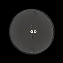 nobilé surface luminaire WD 300 R SCCT MP DIM CCT Switch, dimmable, multipower IP44, black dimmable