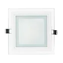 LED panel LED GLAS PANEL 160Q DTW Dim-To-Warm, dimmable 11W 50 - 850lm 2000 - 3000K 120° 120° CRI >80