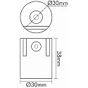 nobilé Tilbehør til LED PANEL FLAT Væg / loft montering, sæt med 4