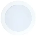 Indbygget downlight LED PANEL FLAT 105 R 350MA IP44 rund, ekskl. strømforsyning IP44, hvid dæmpbar