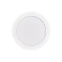 recessed downlight LED PANEL FLAT 130 R 830 350MA OPAL standard, round, excl. LED driver IP20, white dimmable