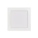 recessed downlight LED PANEL FLAT 130 Q SCCT 350MA OPAL square, CCT Switch, excl. LED driver IP20, white dimmable