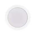 recessed downlight LED PANEL FLAT 190 R 830 350MA OPAL standard, round, excl. LED driver IP20, white dimmable