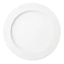 recessed downlight LED PANEL FLAT 190 R DTW 350MA OPAL round, Dim-To-Warm, excl. LED driver IP20, white dimmable