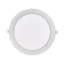 recessed downlight LED PANEL FLAT 190 R SCCT 350MA OPAL round, CCT Switch, excl. LED driver IP20, mat, titanium dimmable