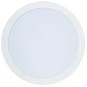 Indbygget downlight LED PANEL FLAT 175 R 350MA IP44 rund, ekskl. strømforsyning IP44, hvid dæmpbar