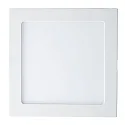Indbygget downlight LED PANEL FLAT 300 Q DTW 350MA OPAL firkantet, Dim-To-Warm, ekskl. strømforsyning IP20, mat, titan dæmpbar
