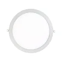 Indbygget downlight LED PANEL FLAT 300 R SCCT 350MA OPAL rund, CCT Switch, ekskl. strømforsyning IP20, mat, titan dæmpbar