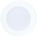 Indbygget downlight LED PANEL FLAT 50 R 350MA IP44 rund, ekskl. strømforsyning IP44, hvid dæmpbar