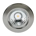 Indbygningsspot DOWNLIGHT C 1830, Ø 8cm, fastsaettes, sort chrom