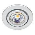 Indbygningsspot DOWNLIGHT C 3840, Ø 7cm, drejelig, chrom mat