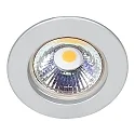 Indbygningsspot DOWNLIGHT C 3860, Ø 5.5cm, fastsaettes, chrom mat