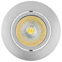 Downlight 5068 ECO FLAT SCCT 38° DIM C rund, svingbar, CCT Switch IP40, chrom mat dæmpbar