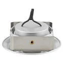 nobilé Downlight 5068 ECO FLAT SCCT 38° DIM C rund, svingbar, CCT Switch IP40, chrom mat dæmpbar
