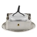 nobilé Downlight 5068 ECO FLAT SCCT 38° DIM C rund, svingbar, CCT Switch IP40, nikkel børstet dæmpbar
