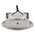 nobilé Downlight 5068 ECO FLAT SCCT 38° DIM C rund, svingbar, CCT Switch IP40, nikkel børstet dæmpbar