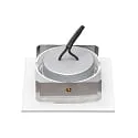 nobilé downlight 5068Q ECO FLAT SCCT 38° DIM C square, swivelling, CCT Switch IP40, white matt dimmable