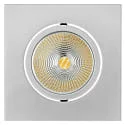 Downlight 5068Q ECO FLAT SCCT 38° DIM C firkantet, svingbar, CCT Switch IP40, chrom mat dæmpbar