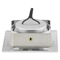 nobilé Downlight 5068Q ECO FLAT SCCT 38° DIM C firkantet, svingbar, CCT Switch IP40, chrom mat dæmpbar