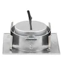 nobilé Downlight 5068Q ECO FLAT SCCT 38° DIM C firkantet, svingbar, CCT Switch IP40, chrom mat dæmpbar